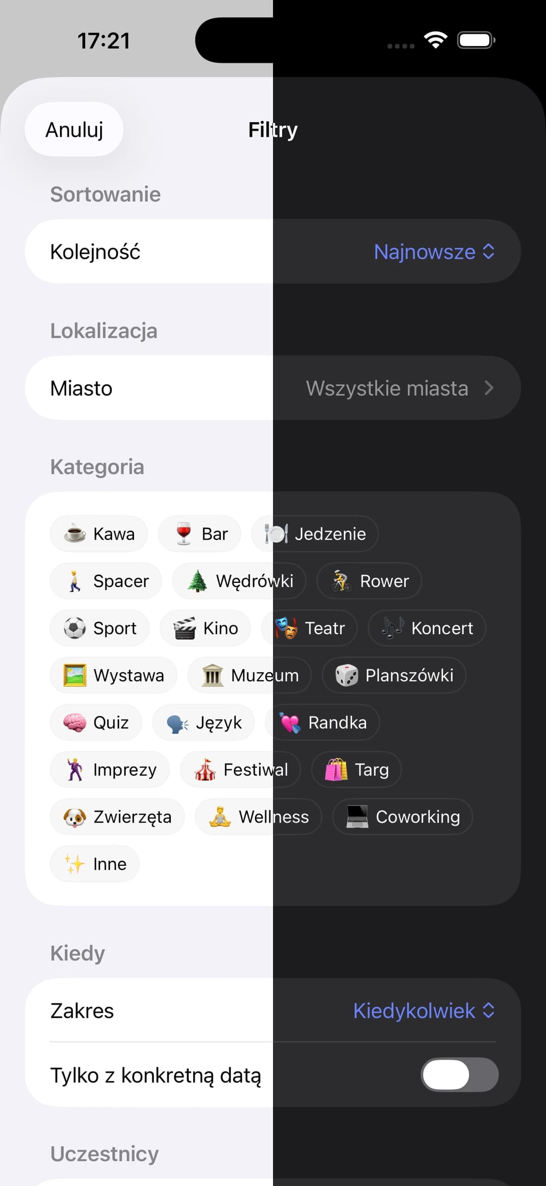 Odfiltruj pod siebie